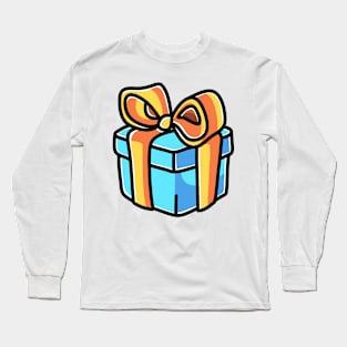 Gift Box Long Sleeve T-Shirt